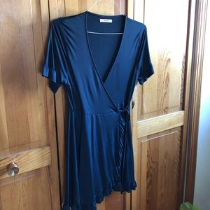 Pull & Bear Wrap Front Dress (L) fits like (M)